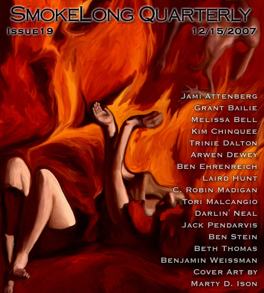 SmokeLong Quarterly, Issue Nineteen, December 15, 2007