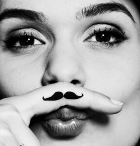 Illustration for Sarah draws little moustaches
